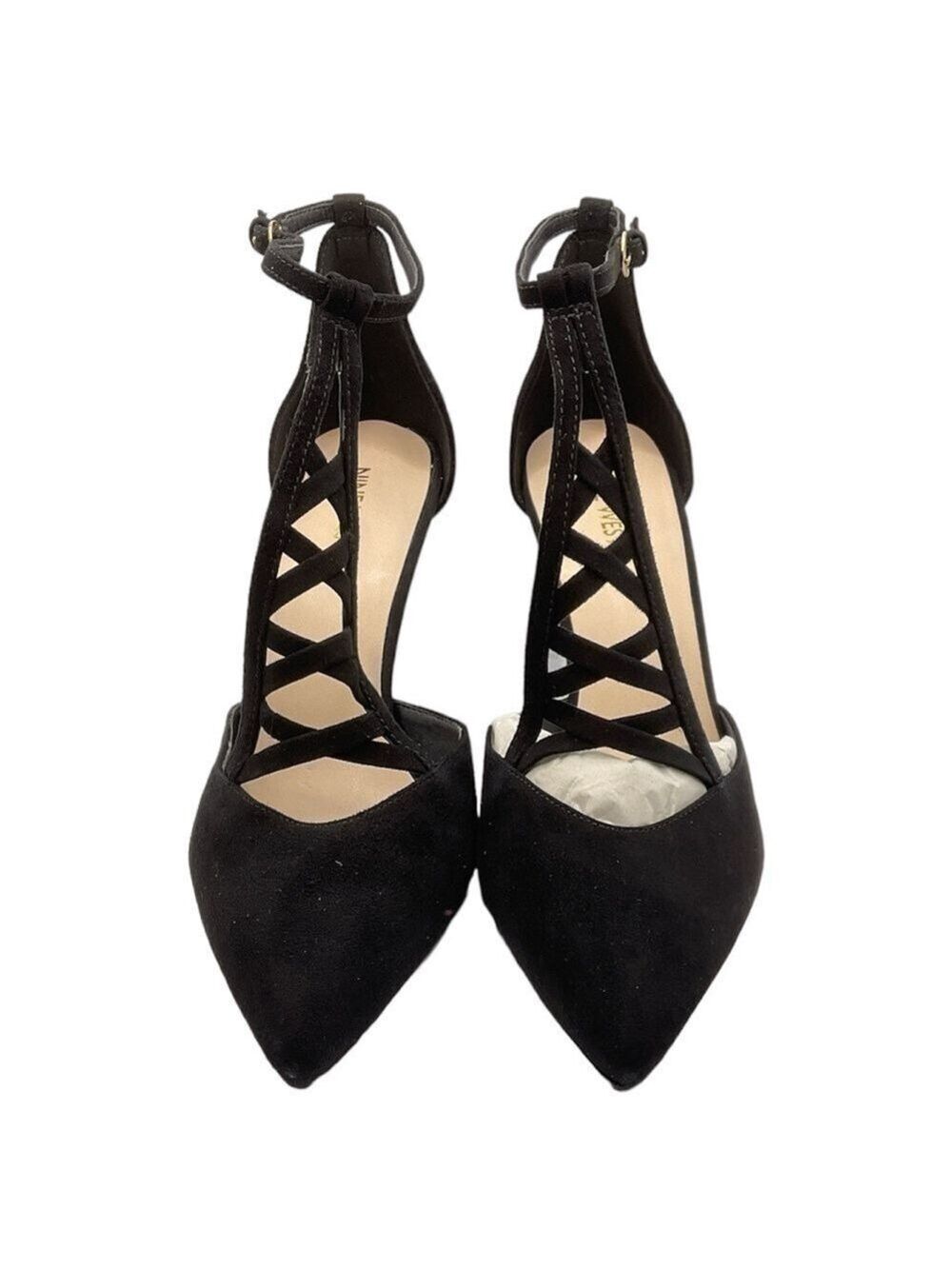 Nine West Black Suede Primadona Pumps Size 9.5